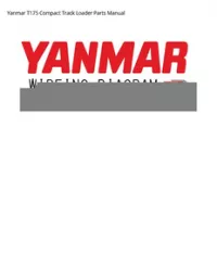 Yanmar T175 Compact Track Loader Parts Manual preview