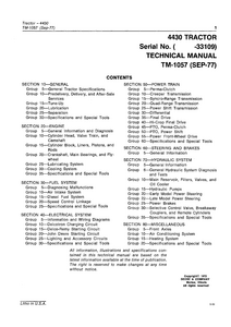 John Deere 4430 service manual