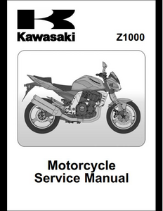 Kawasaki Z1000 Motocycle manual