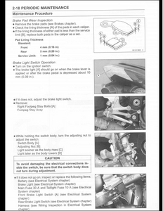 Kawasaki ZX-10R Ninja Motocycle manual pdf