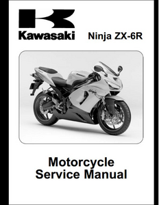 Kawasaki ZX6R Motocycle manual