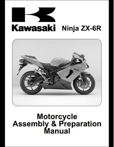 Kawasaki ZX6R Motocycle manual pdf
