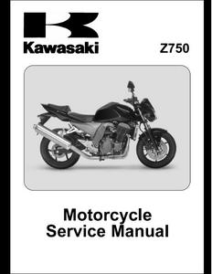 Kawasaki Z750 Motocycle manual