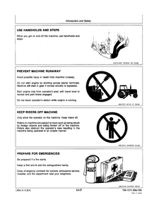John Deere 595 Excavator manual