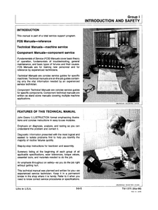 John Deere 595 Excavator manual