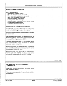 John Deere 400G Crawler Bulldozer manual
