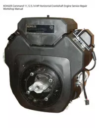 KOHLER Command 11 12.5 14 HP Horizontal Crankshaft Engine Service Repair Workshop Manual preview
