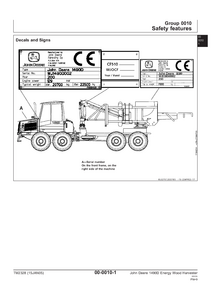 John Deere 1490D Harvester manual