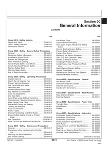 John Deere 1490D Harvester service manual