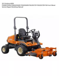 2013 Kubota WSM F2690E F2690 F3990 RCK60P-F39 RCK60R-F36 RCK72P-F39 RCK72R-F36 Front Mover Service Repair Workshop Manual preview