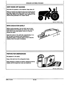 John Deere 690DR Excavator manual