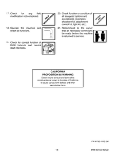 Bobcat MT85 Mini Track Loader manual pdf