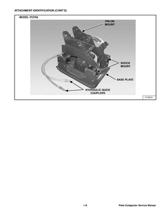 Bobcat PCF64 Plate Compactor manual