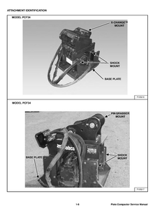 Bobcat PCF64 Plate Compactor manual pdf