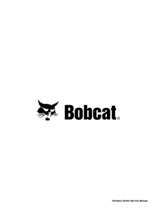 Bobcat  Smooth Vibratory Roller manual