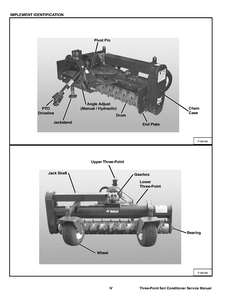 Bobcat 3SC72M Three-Point Soil Conditioner manual pdf