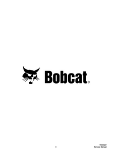 Bobcat Sweeper Gutter Brush manual
