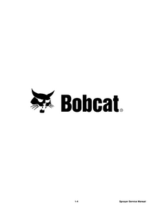 Bobcat 80 Sprayer manual