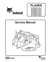 Bobcat Planer Service Repair Manual #1 preview