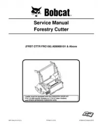 Bobcat Forestry Cutter (FRST CTTR FRC150) Service Repair Manual preview