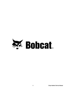Bobcat Drop Hammer manual