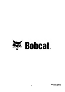 Bobcat R35S Backhoe manual pdf