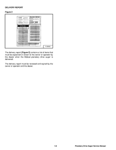 Bobcat 50PH Planetary Drive Auger manual pdf