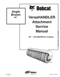 Bobcat Angle Broom Service Repair Manual #2 preview