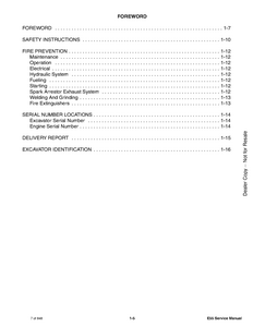 Bobcat E55 Compact Excavator manual pdf