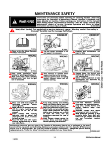 Bobcat E35 Compact Excavator service manual