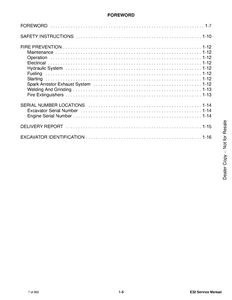 Bobcat E32 Compact Excavator manual pdf