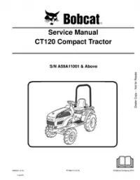 Bobcat CT120 Compact Tractor Service Repair Manual preview