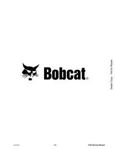 Bobcat V723 VersaHandler service manual