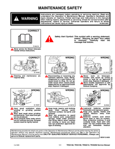 Bobcat TR45190 Telescopic Handler manual