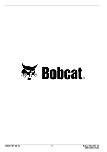 Bobcat T35120SL MP Telescopic Handler service manual