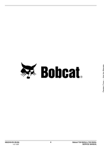 Bobcat T35100SL Telescopic Handler manual