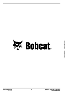 Bobcat T35120SL Telescopic Handler manual pdf