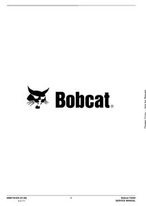 Bobcat T2250 Telescopic Handler manual
