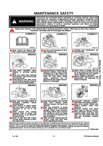 Bobcat T750 Compact Track Loader service manual