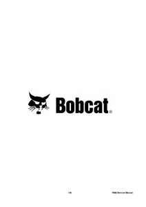 Bobcat T650 Compact Track Loader manual