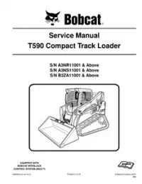 Bobcat T590 Compact Track Loader Service Repair Manual (S/N A3NR11001 & Above  A3NS11001 & Above  B3ZA11001 & - Above preview