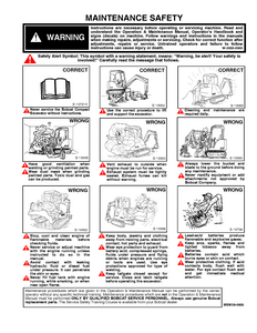 Bobcat 320 Hydraulic Excavator manual