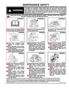 Bobcat T190 Compact Track Loader service manual