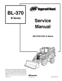 Bobcat BL-370 B-Series Backhoe Loader Service Repair Manual (BL370  S/N 573211001 & - Above preview