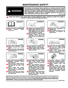Bobcat BL-370 B-Series Backhoe Loader manual