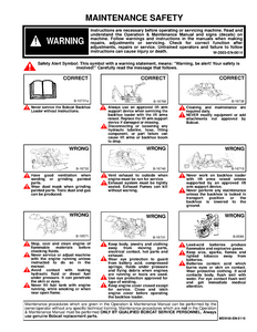 Bobcat B700 Backhoe Loader service manual
