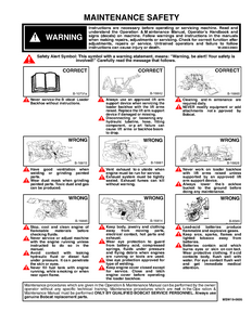Bobcat B300 Backhoe Loader service manual