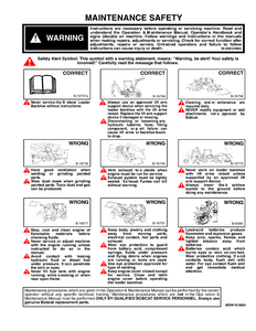 Bobcat B250 Backhoe Loader service manual