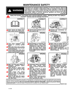 Bobcat S175 Skid Steer Loader service manual