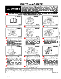 Bobcat S130 Skid-Steer Loader service manual